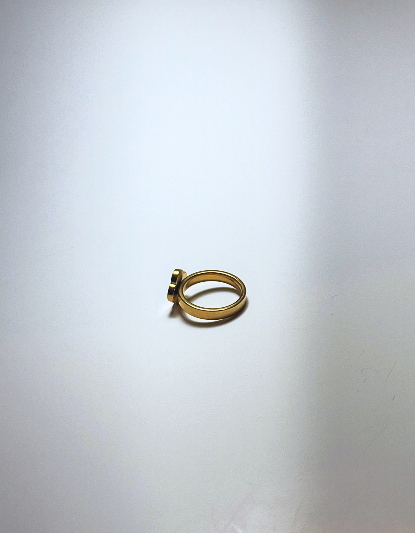 Red lucky charm ring