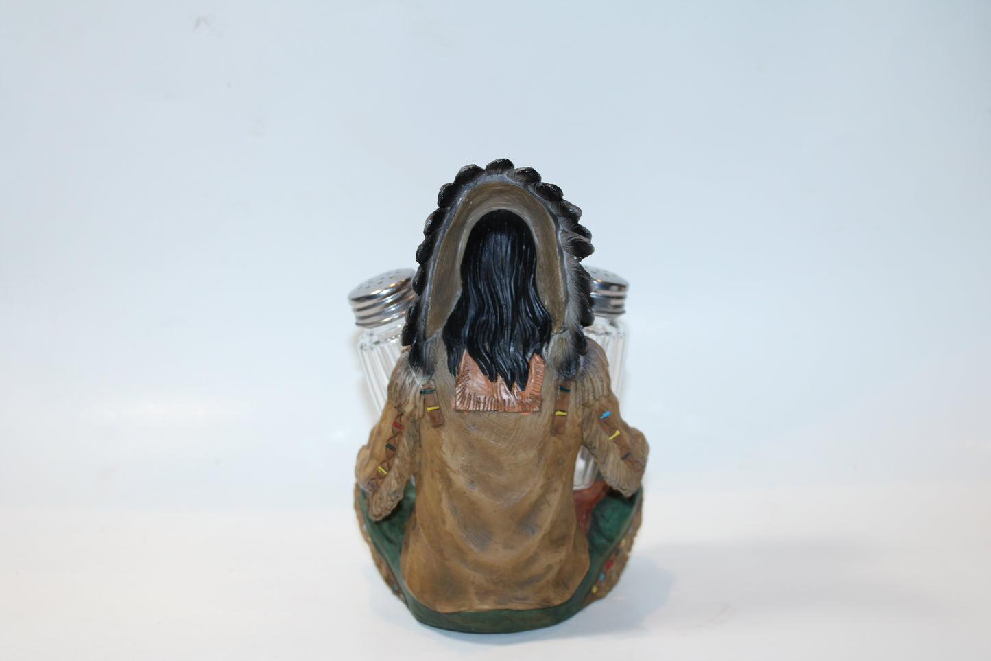 Native American Salt & Pepper Holder