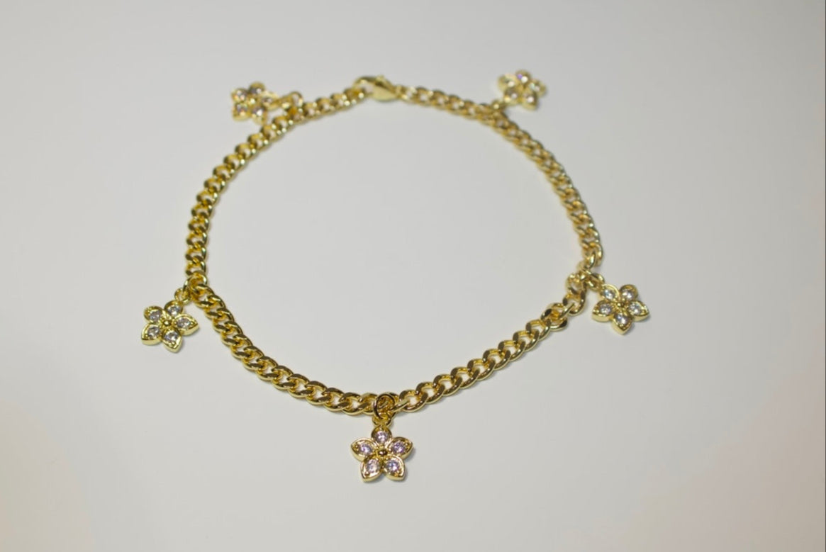 Flower Anklet