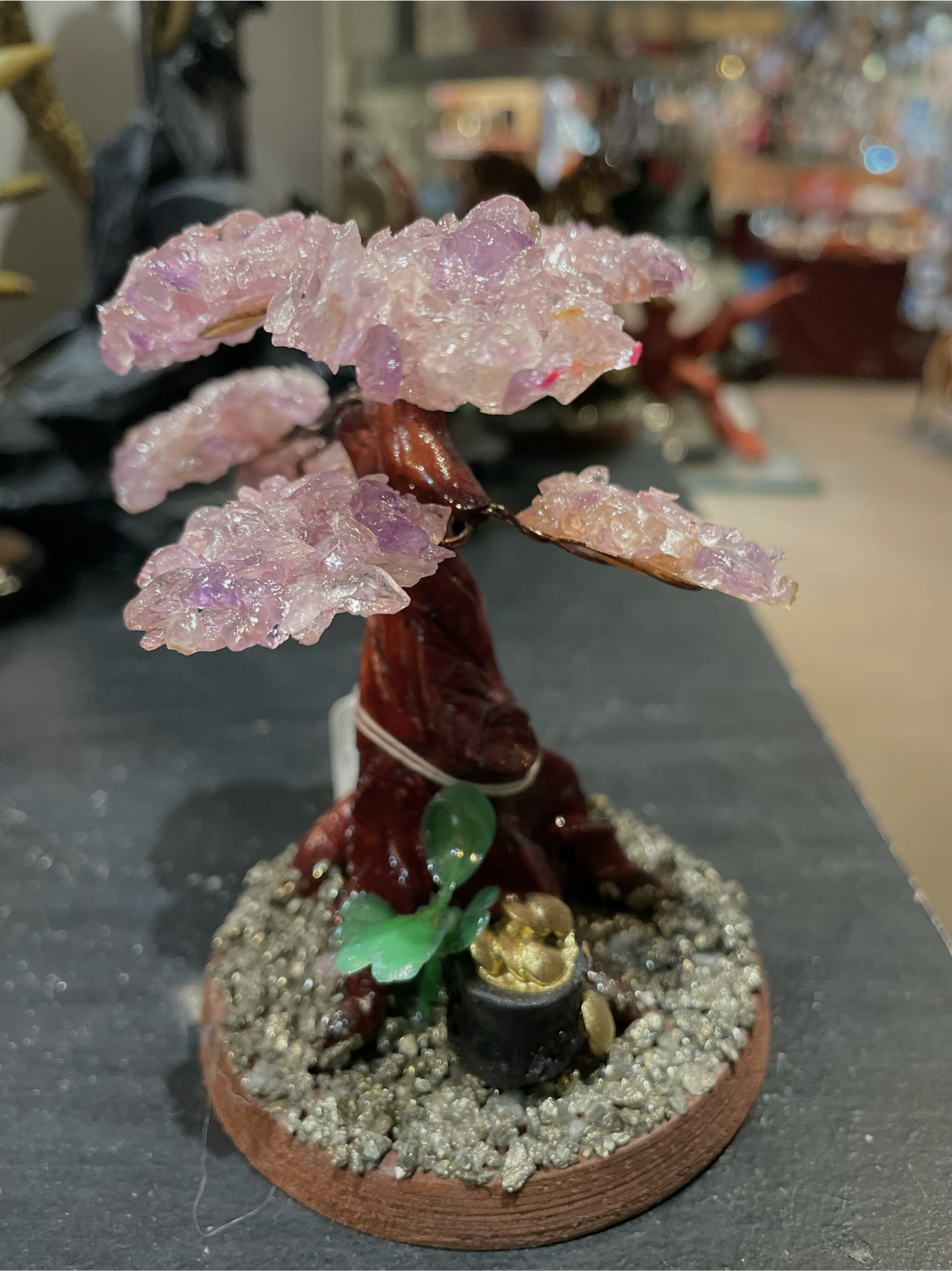 Rose Quartz Tree of Life