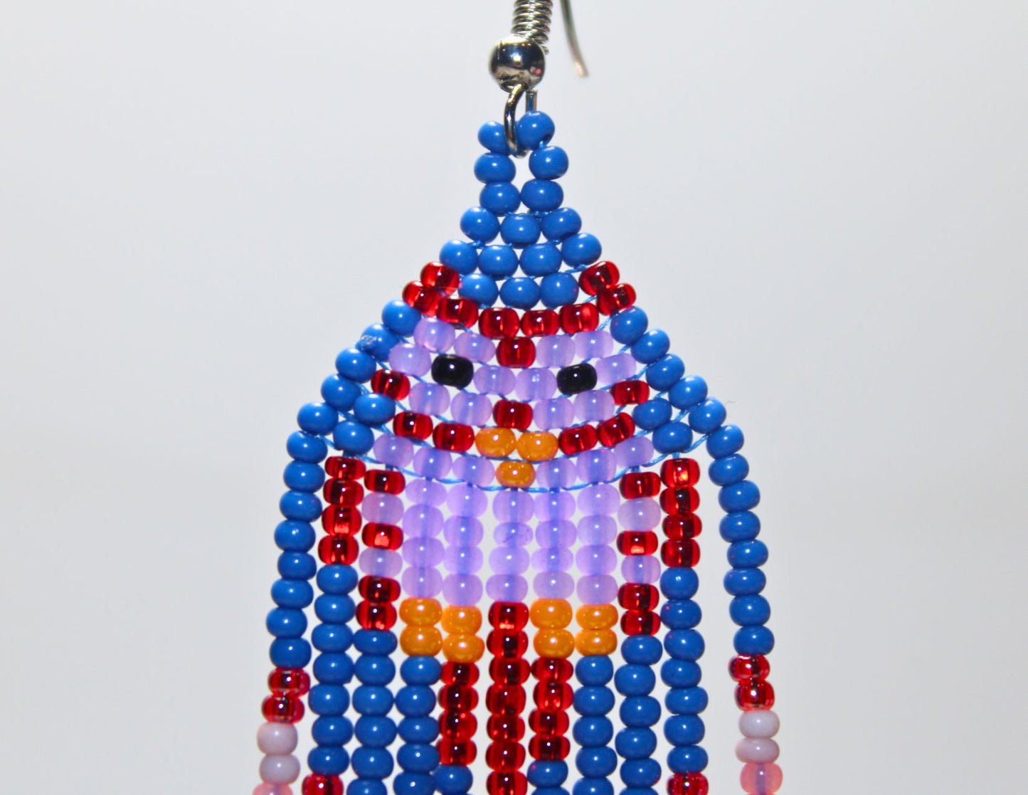 Owl Bead Earring