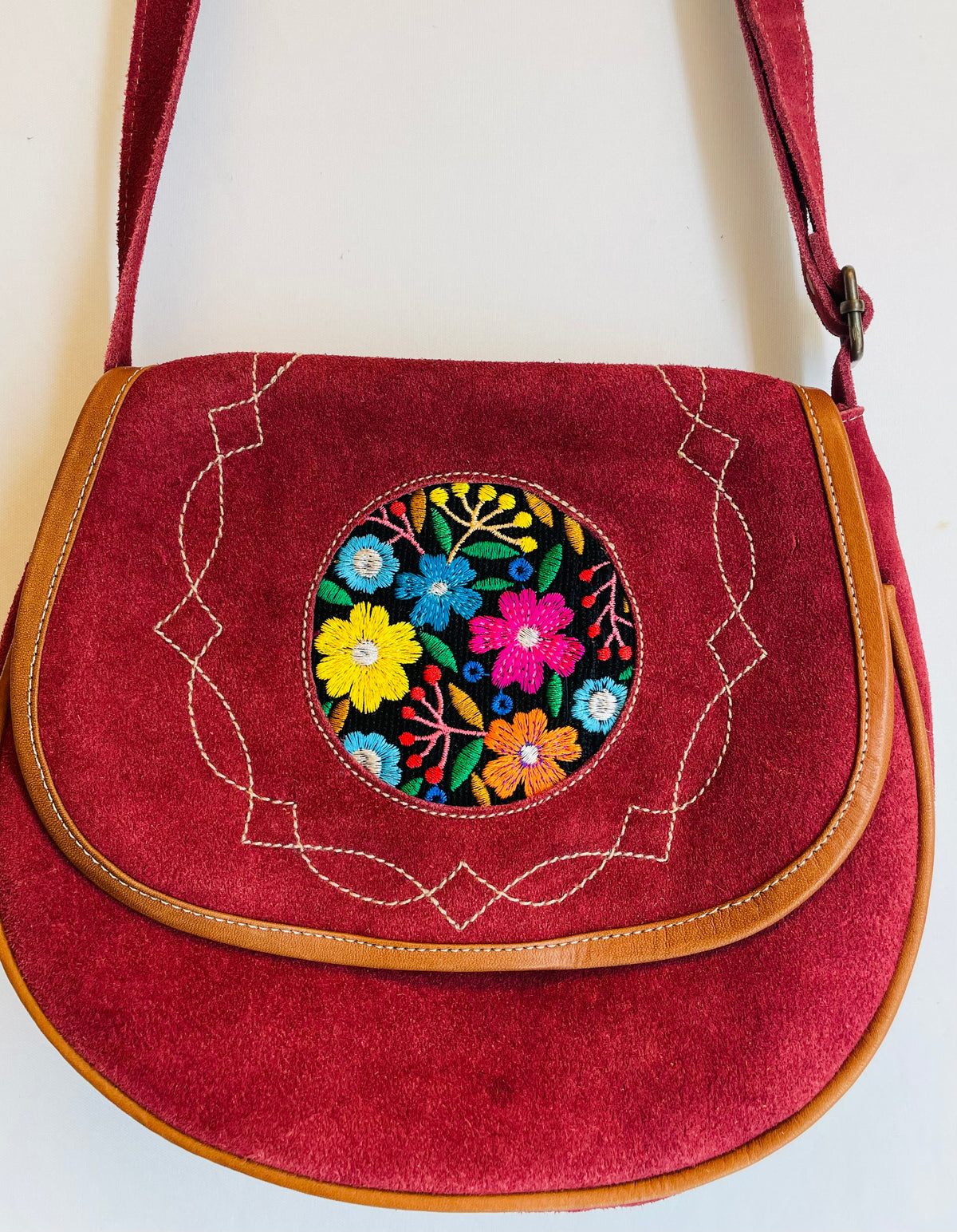 Red Leather Bag