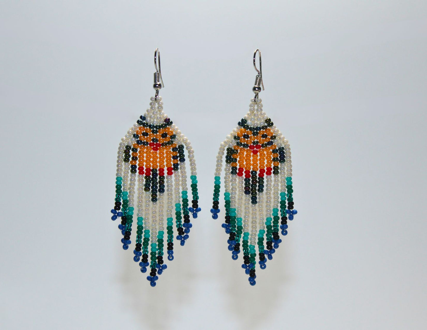 Owl Bead Earrings