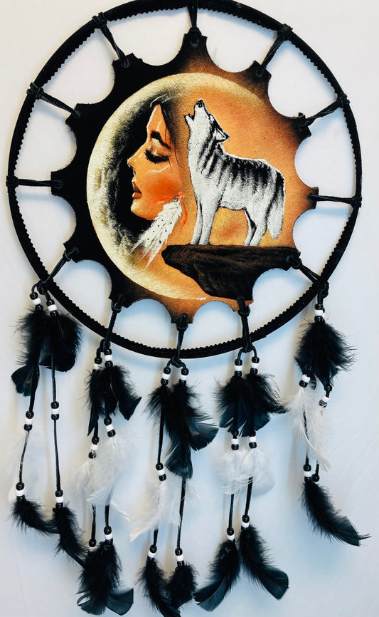 Wolf Spirit Dreamcatcher