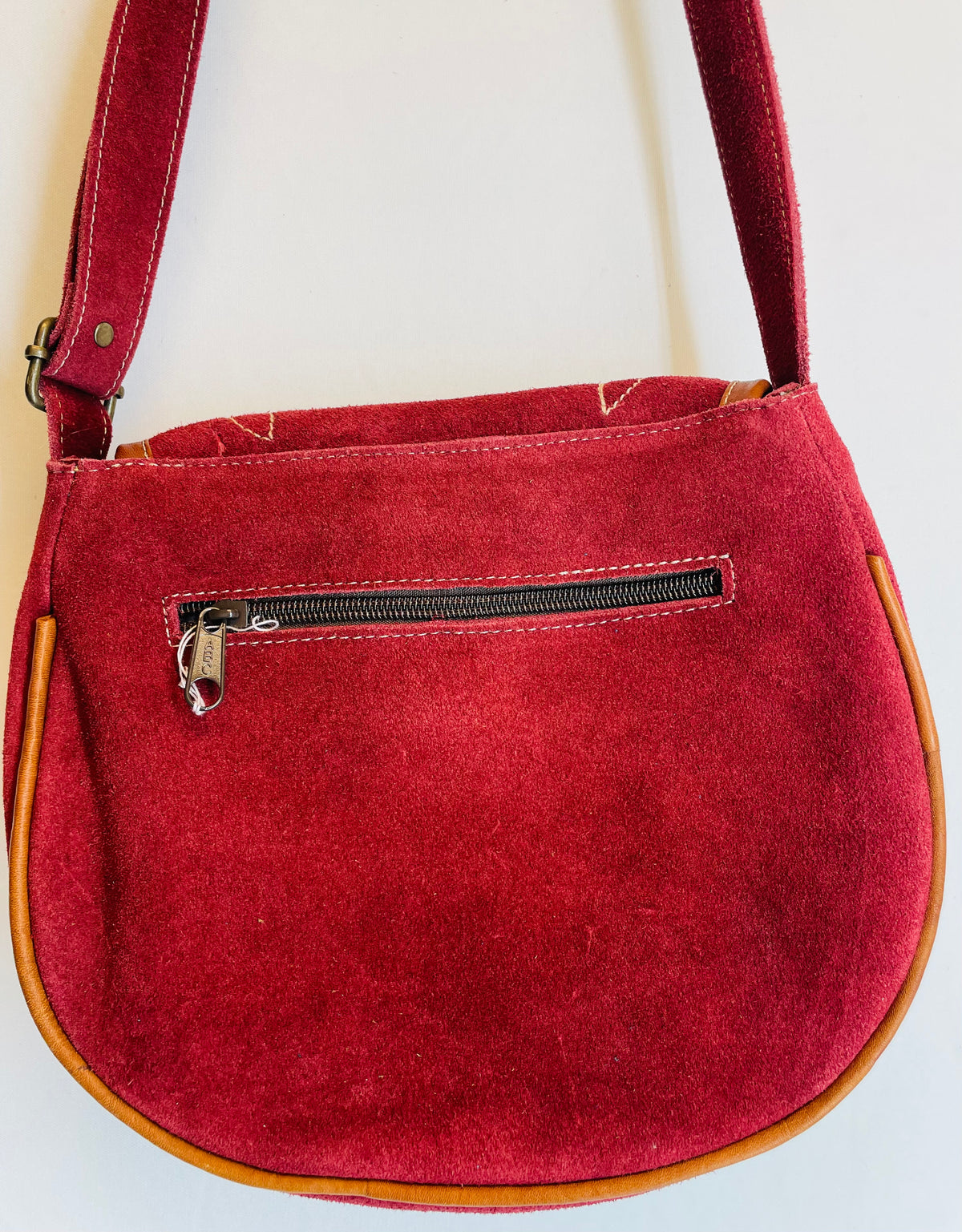 Red Leather Bag