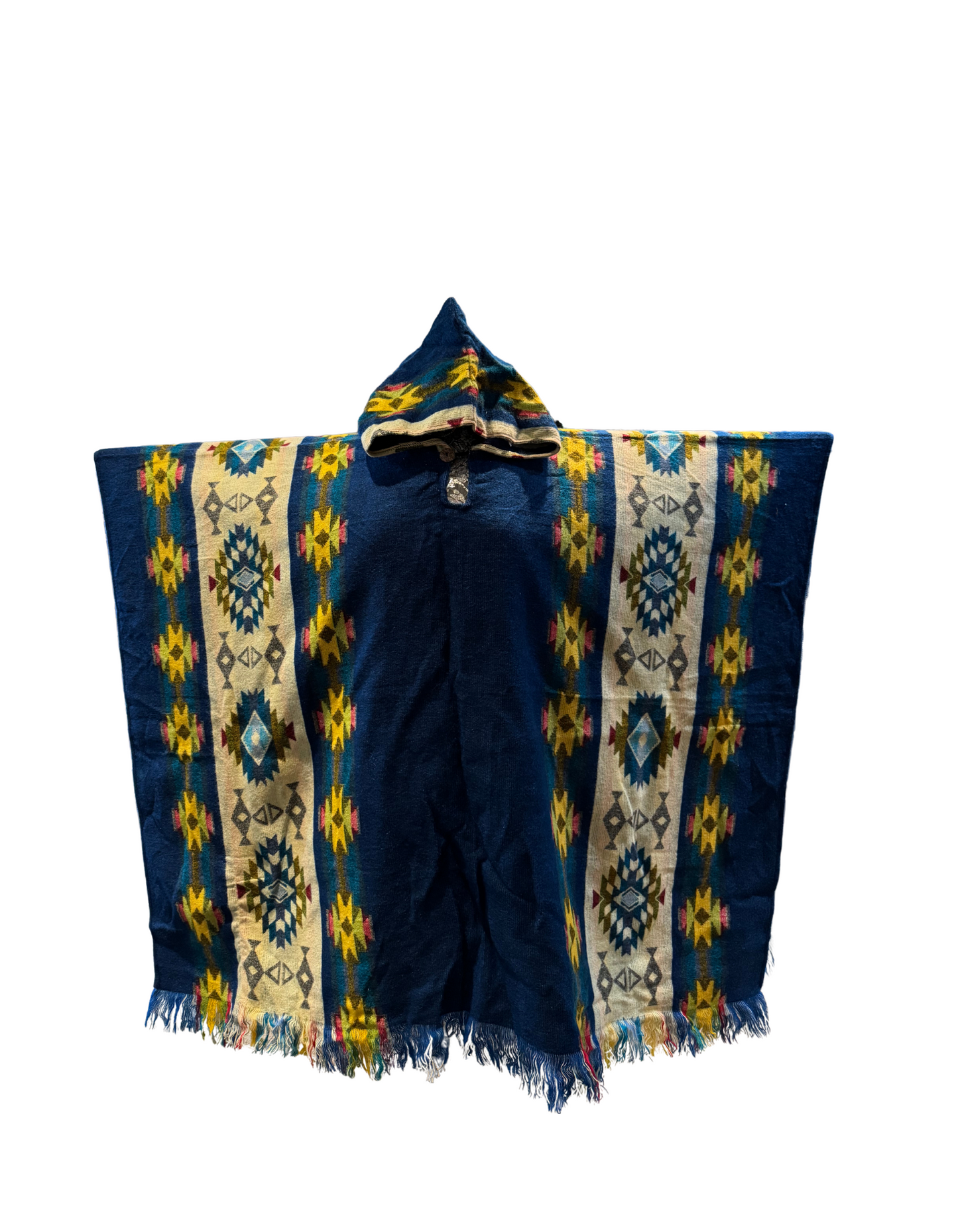 Dark Blue Poncho