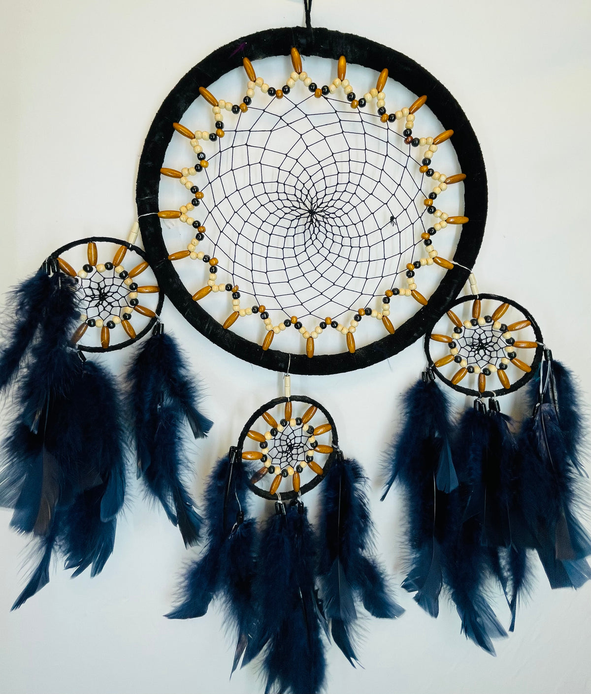 Black Trio Dreamcatcher