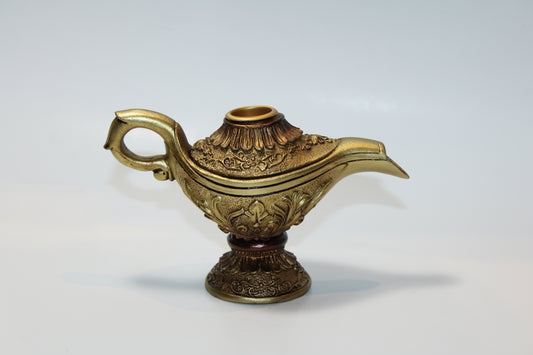 Gold Genie Incense Holder
