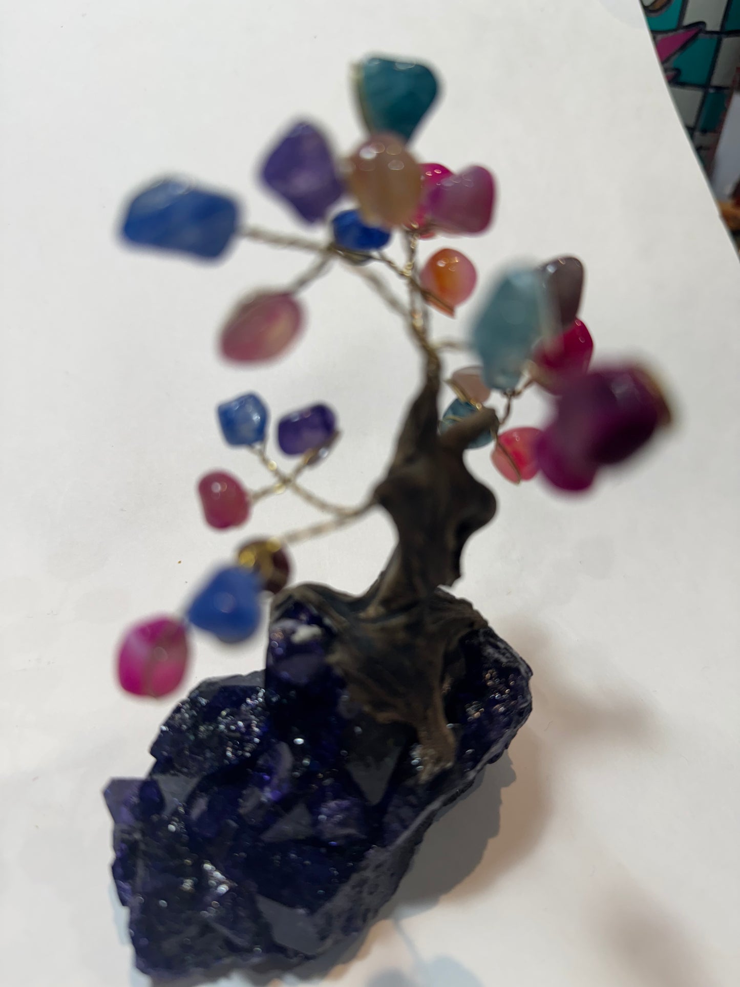 Gem stone tree of live
