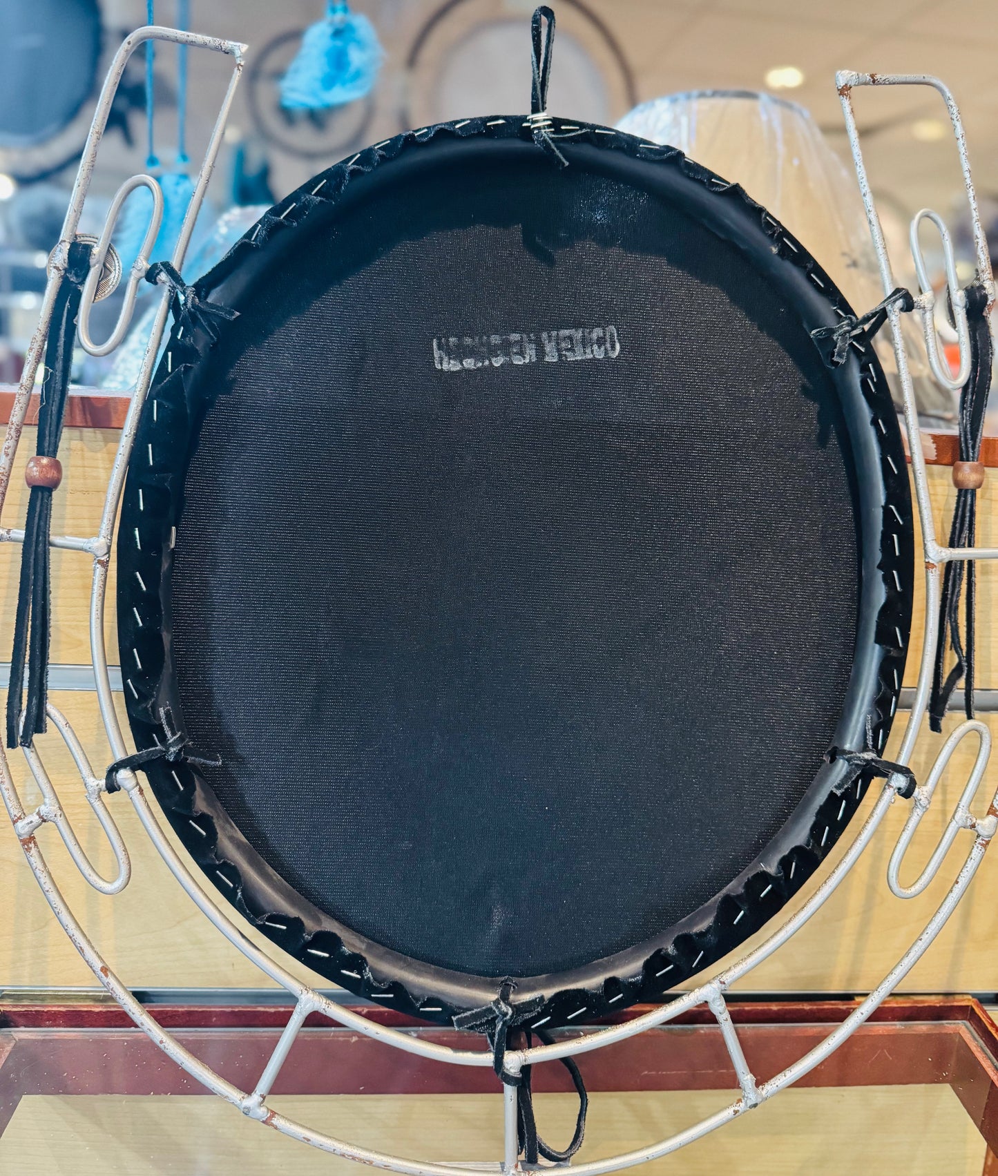 Hand-painted horseshoe