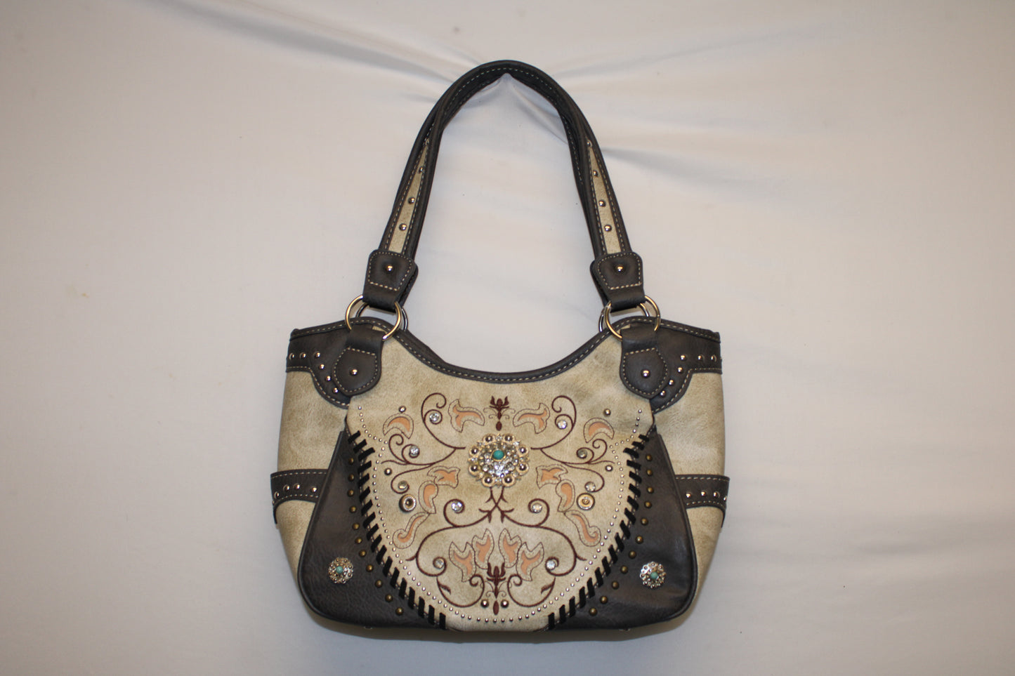 Western Floral Concealed Carry Tote