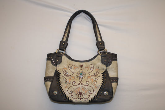 Western Floral Concealed Carry Tote