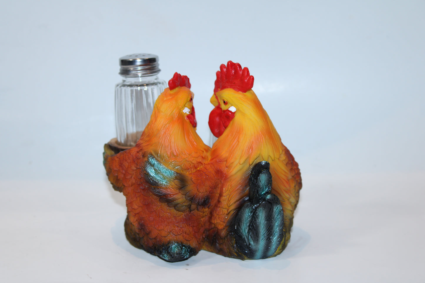 Rooster Salt & Pepper Holder