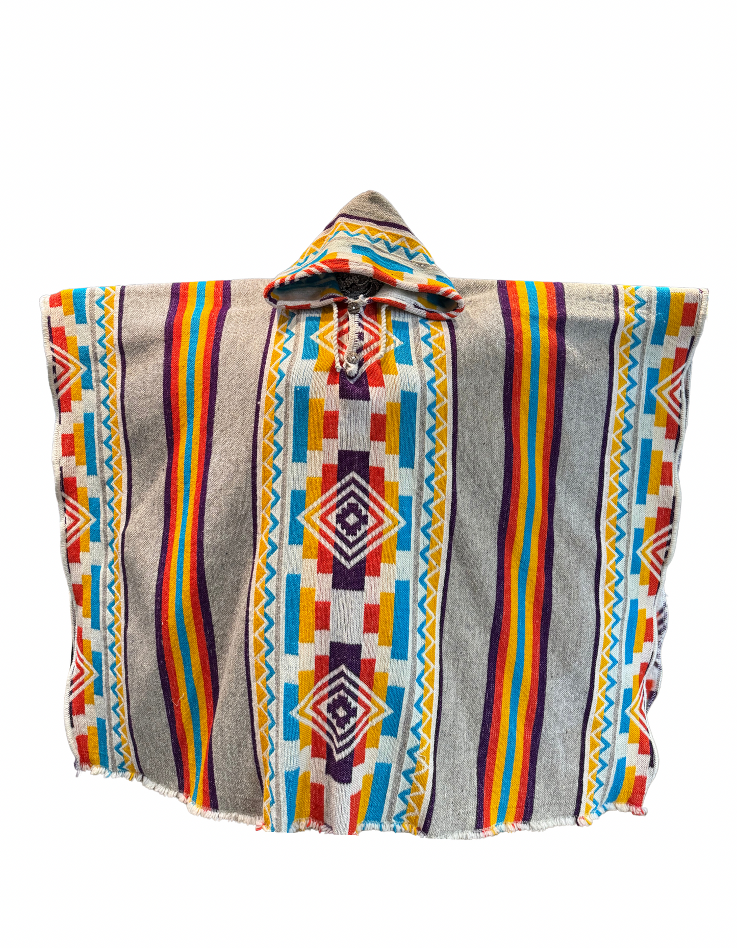 Multicolor Poncho