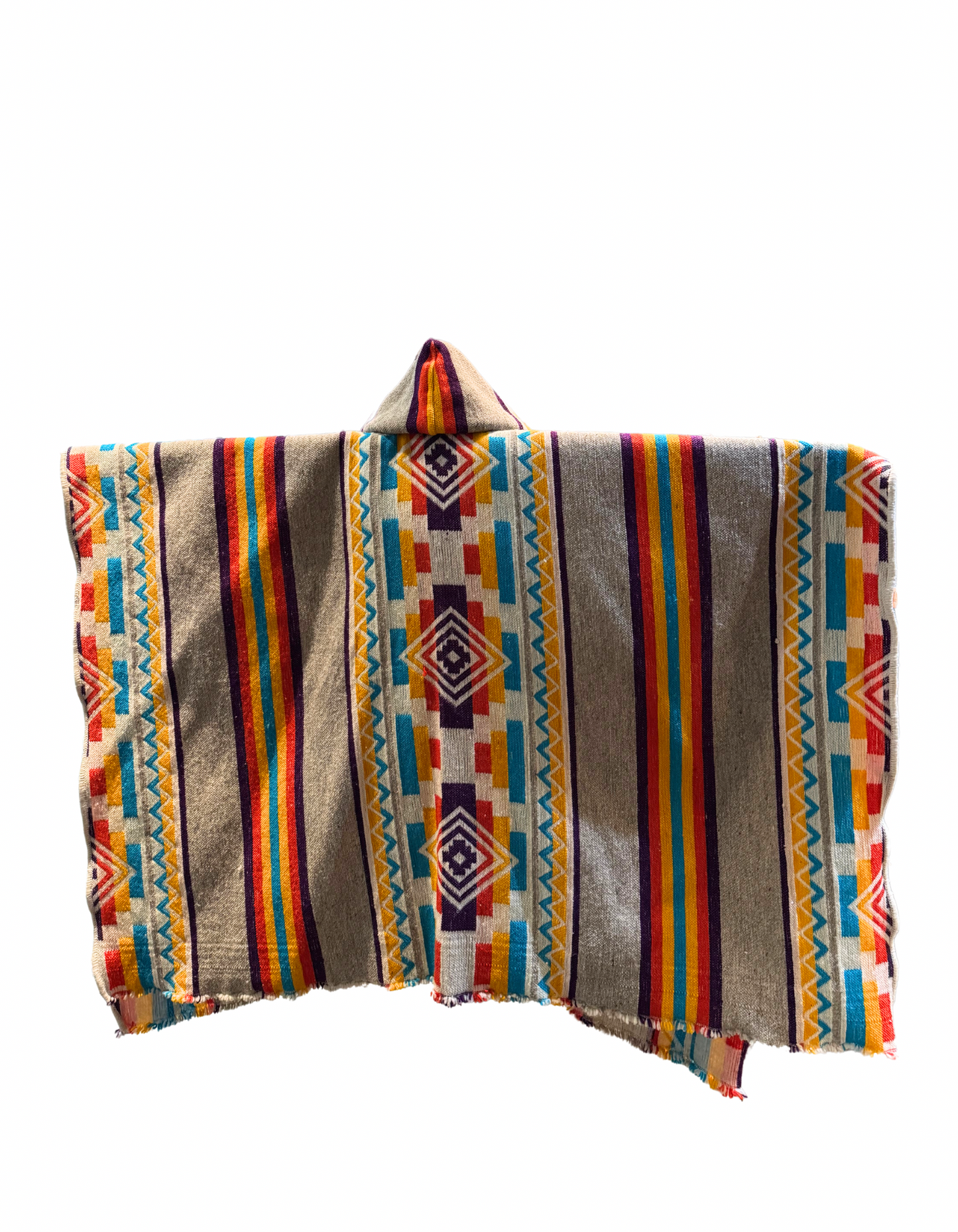 Multicolor Poncho