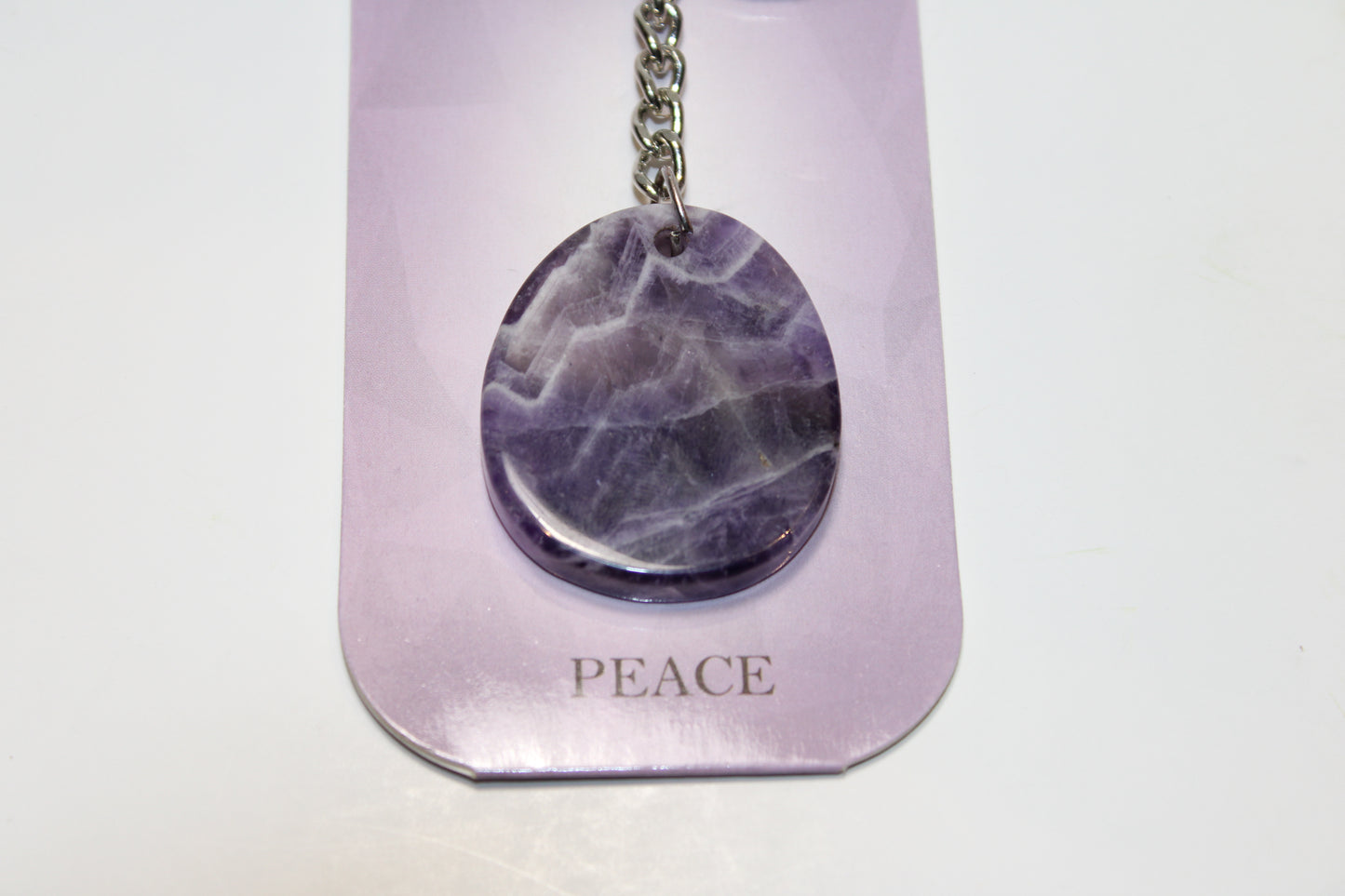 Amethyst Keychain