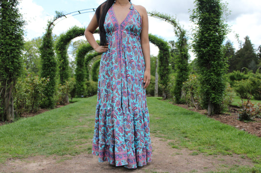 Turqouise Long Dress