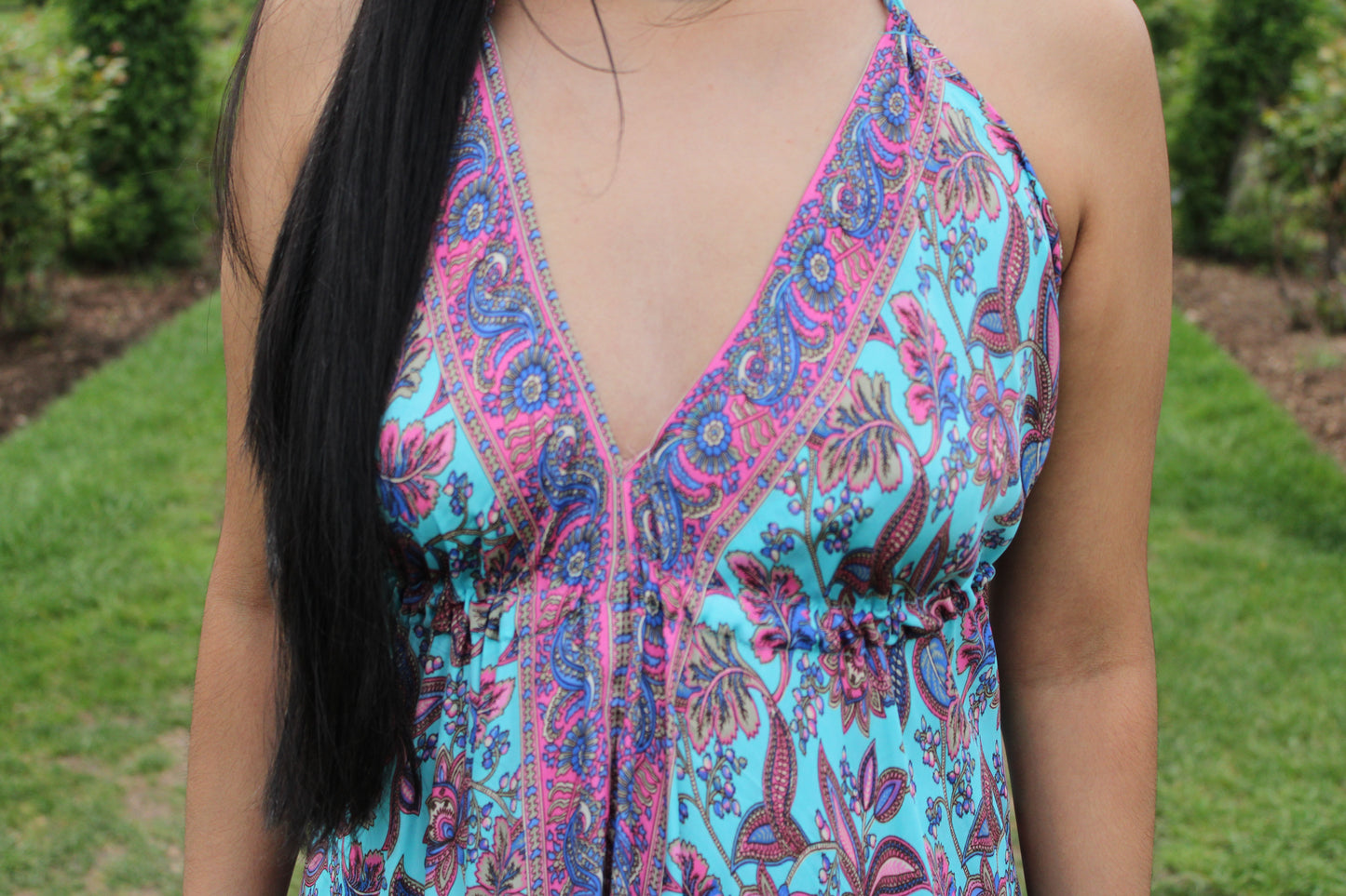 Turqouise Long Dress