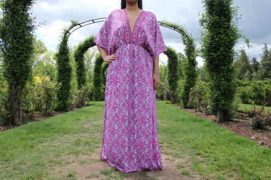Hot Pink Long Dress