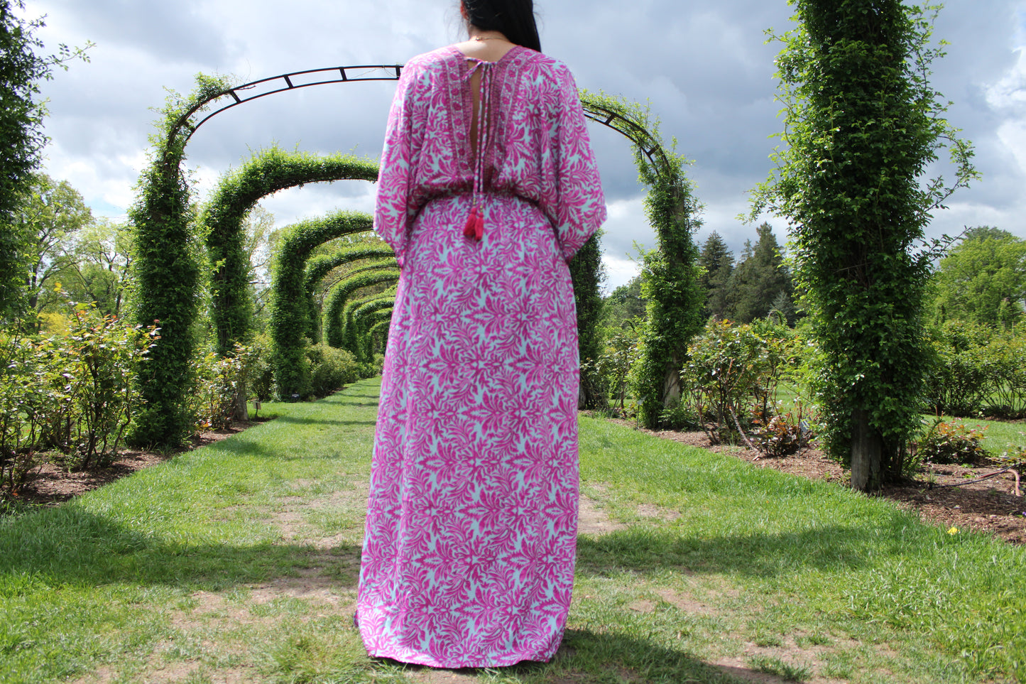 Hot Pink Long Dress