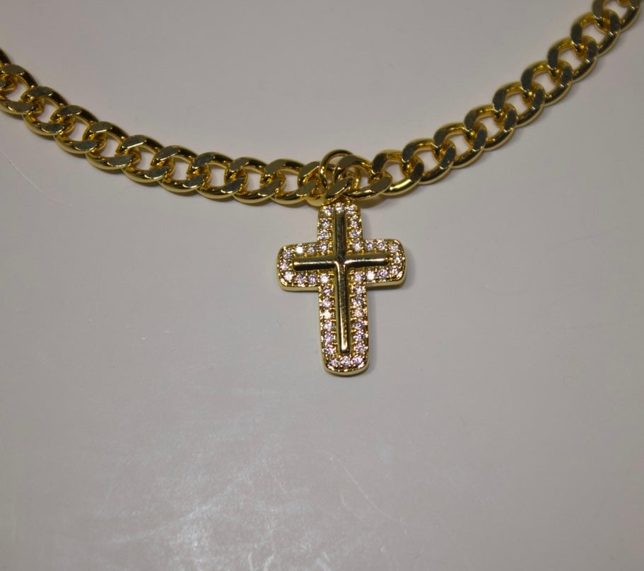 Cross Anklet