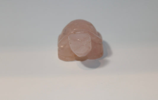 Rose Quartz Turtle Stone