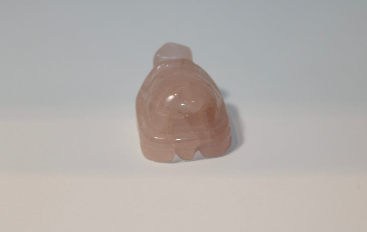 Rose Quartz Turtle Stone