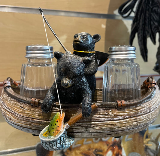 Bear salt holder