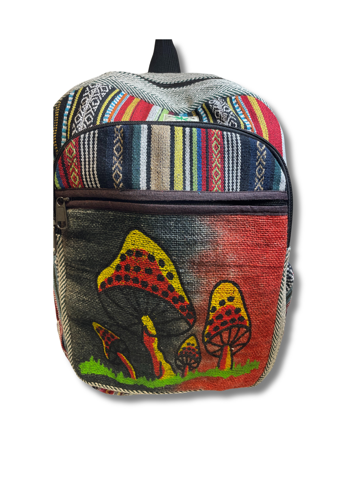 Mushroom multicolor backpack