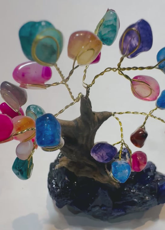 Gem stone tree of live