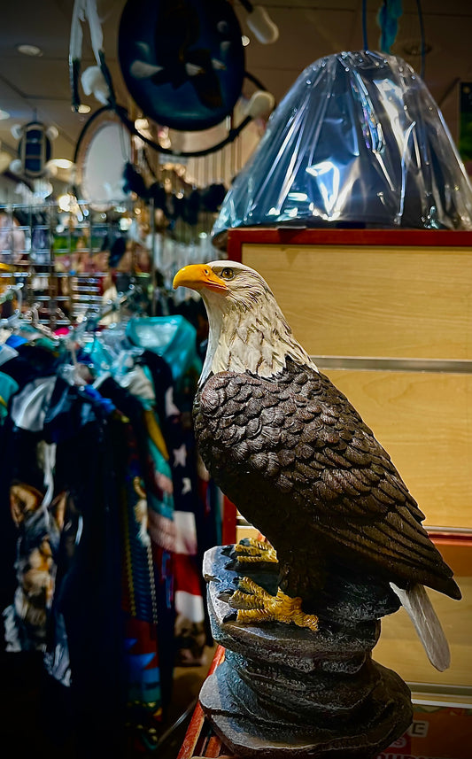 Eagle sculpture