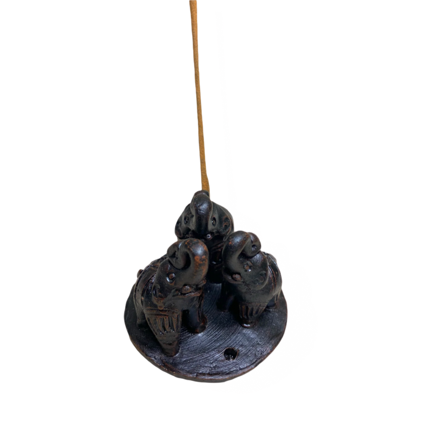 Three Elephant Incense Holder