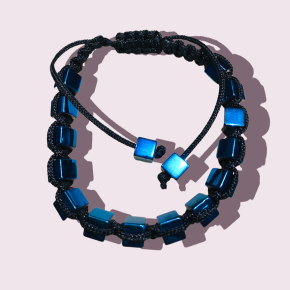 Blue Hematite bracelet